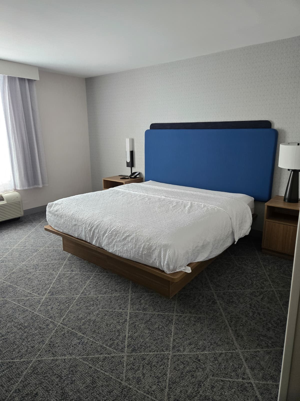 Hotel room after