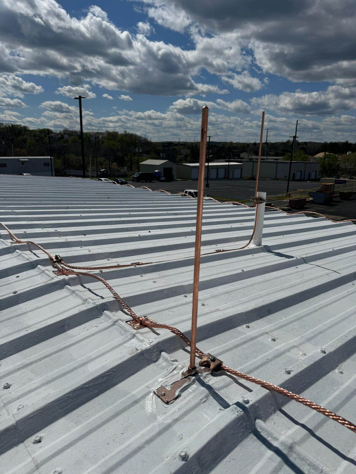 Virgnina Lightning Rod Protection System photo (after)